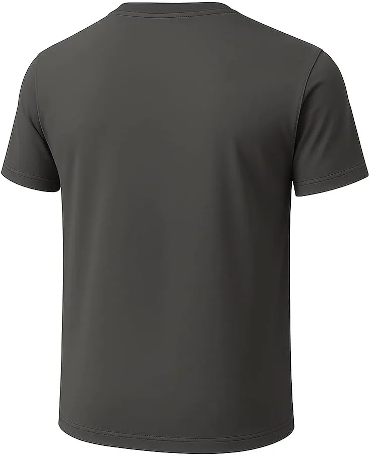 12-Pack Bulk Mens T-Shirts  Combed Cotton, Pre-Shrunk Athletic Fit, Reinforced Collar, Great as Undershirts or Sport Tees
