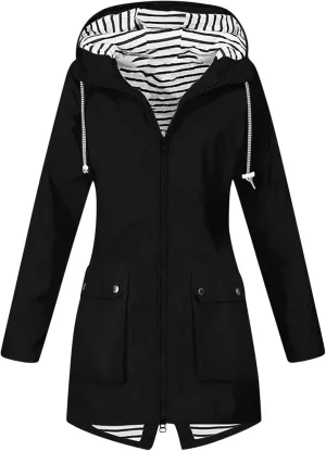 2024 Womens Coat Double Breasted Outwear Lapel Jacket Long Winter Casual Solid Coats Trench Coat With Pockets