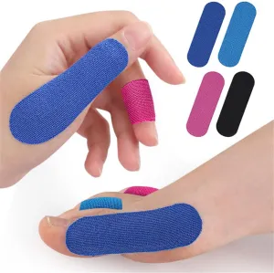 Bowling Thumb Finger Tapes, 20 PCS Elastic Thumb Protecting Tapes, Self Adhesive Finger Cover Stickers, Flexible Bowlers Ball Finger Protector Tape, Exercise Sport Workout Accessories for Men Women