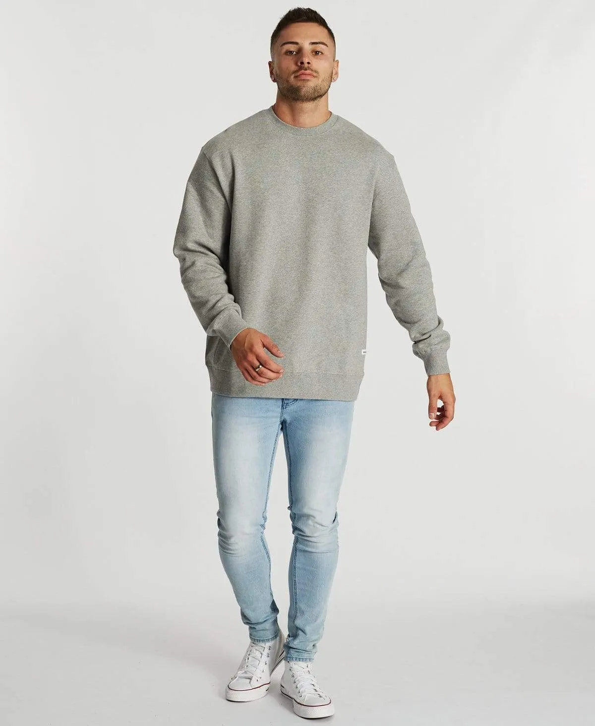 Cambridge Jumper Grey Marle