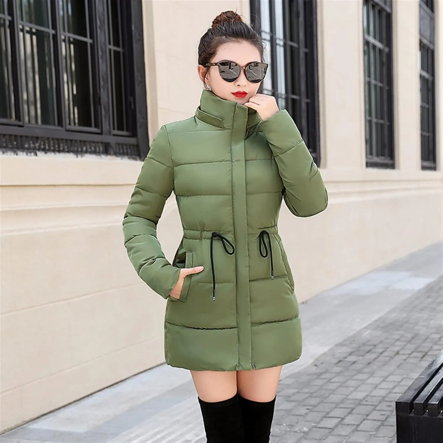 Down jacket women Women Winter Jacket Women Coats Hooded Coats Female Thick Cotton Padded Lining Winter Female Coats