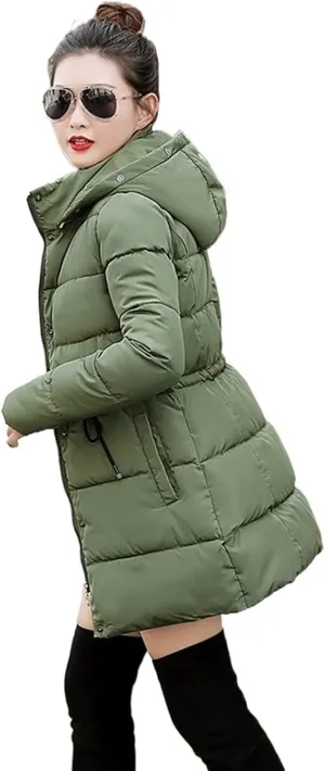 Down jacket women Women Winter Jacket Women Coats Hooded Coats Female Thick Cotton Padded Lining Winter Female Coats
