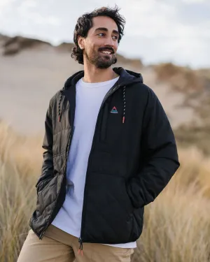 Dylan Recycled Insulated Full Zip Jacket - Black