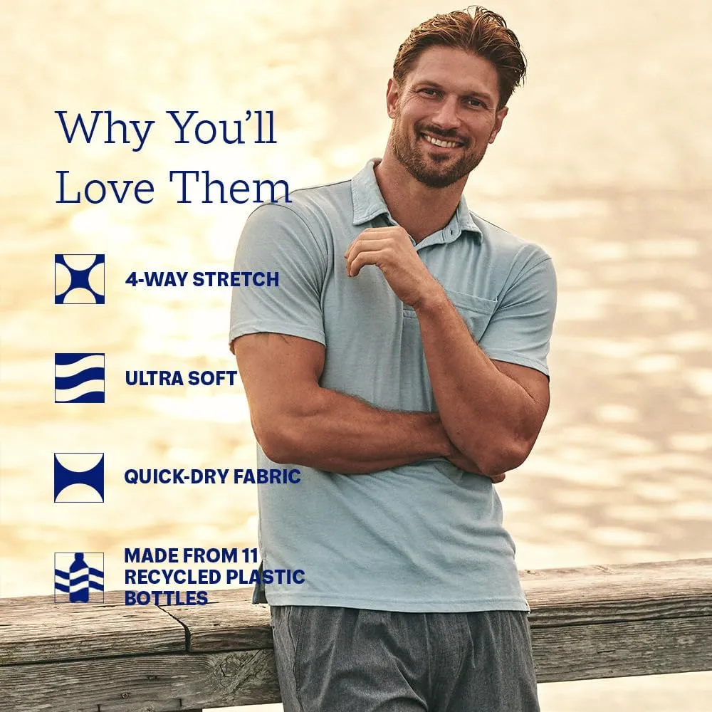 Fair Harbor The One Short  Men's All-Purpose Athleisure Short, 8-inch Inseam with Liner  Flexible, Quick-Drying