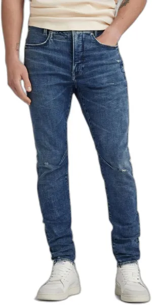 G-Star Raw Men's 3301 Straight Fit Jean In Cyclo Stretch Denim