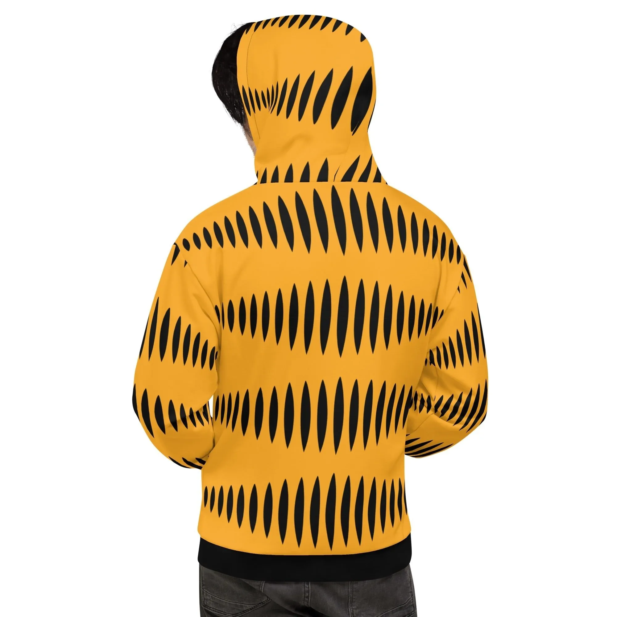 Garfield Stripes Unisex Hooded Sweatshirt