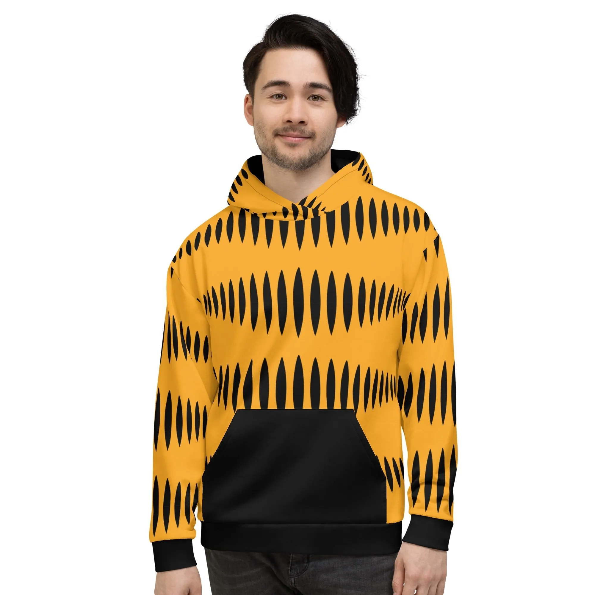 Garfield Stripes Unisex Hooded Sweatshirt