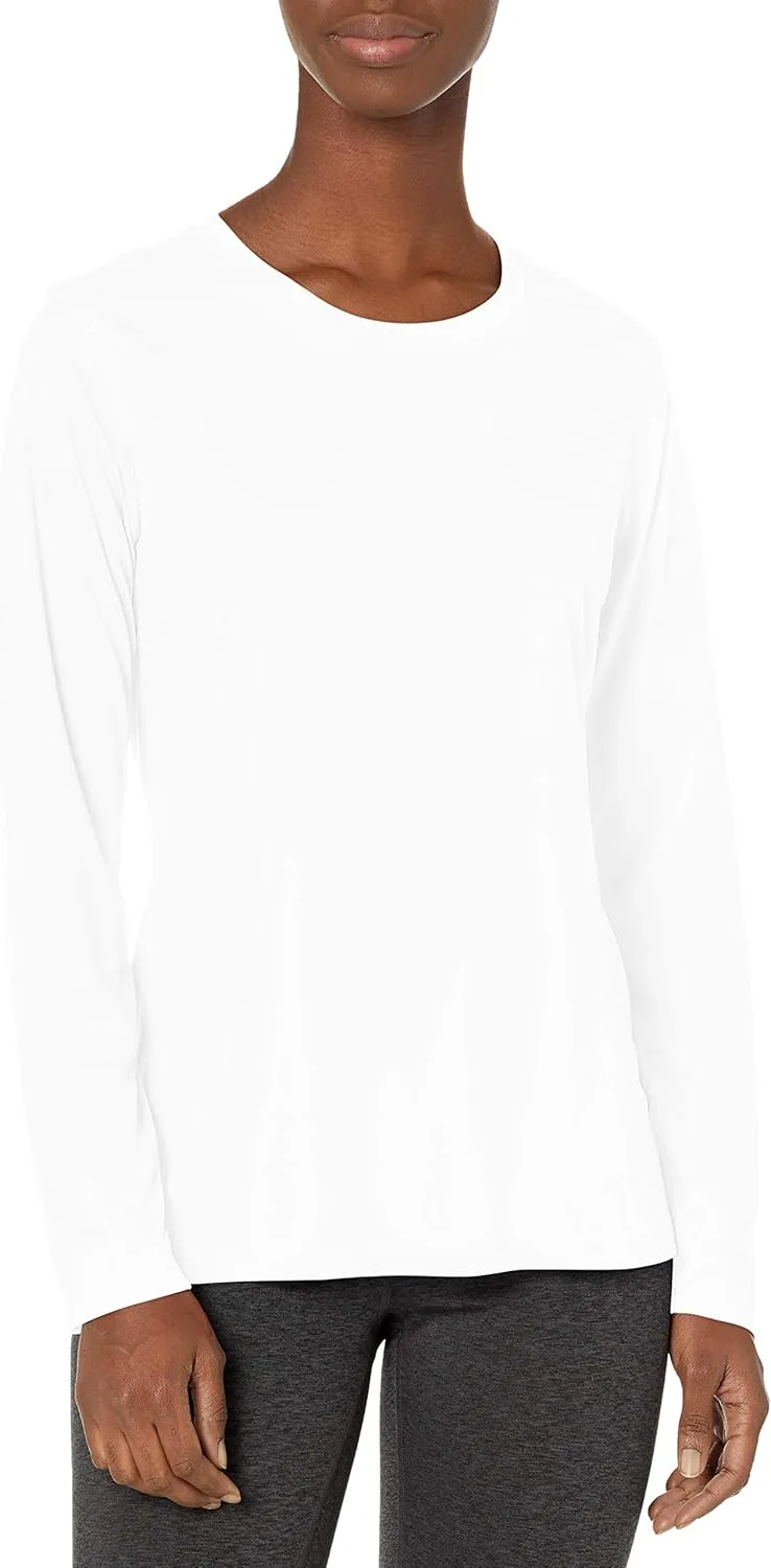 Hanes womens Sport Cool Dri Performance T-shirt, Short Or Long Sleeve