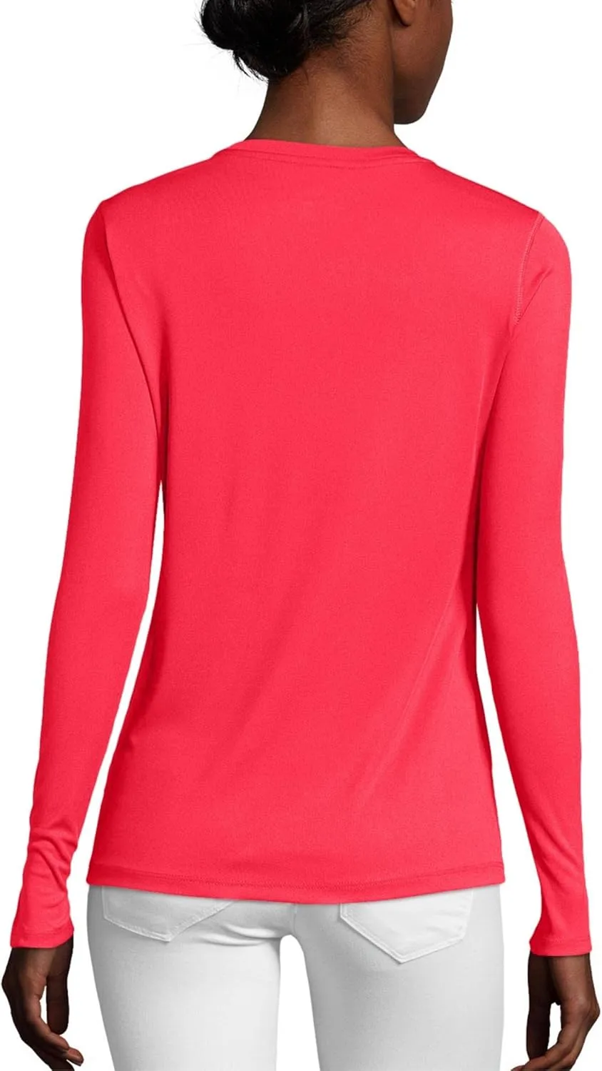 Hanes womens Sport Cool Dri Performance T-shirt, Short Or Long Sleeve