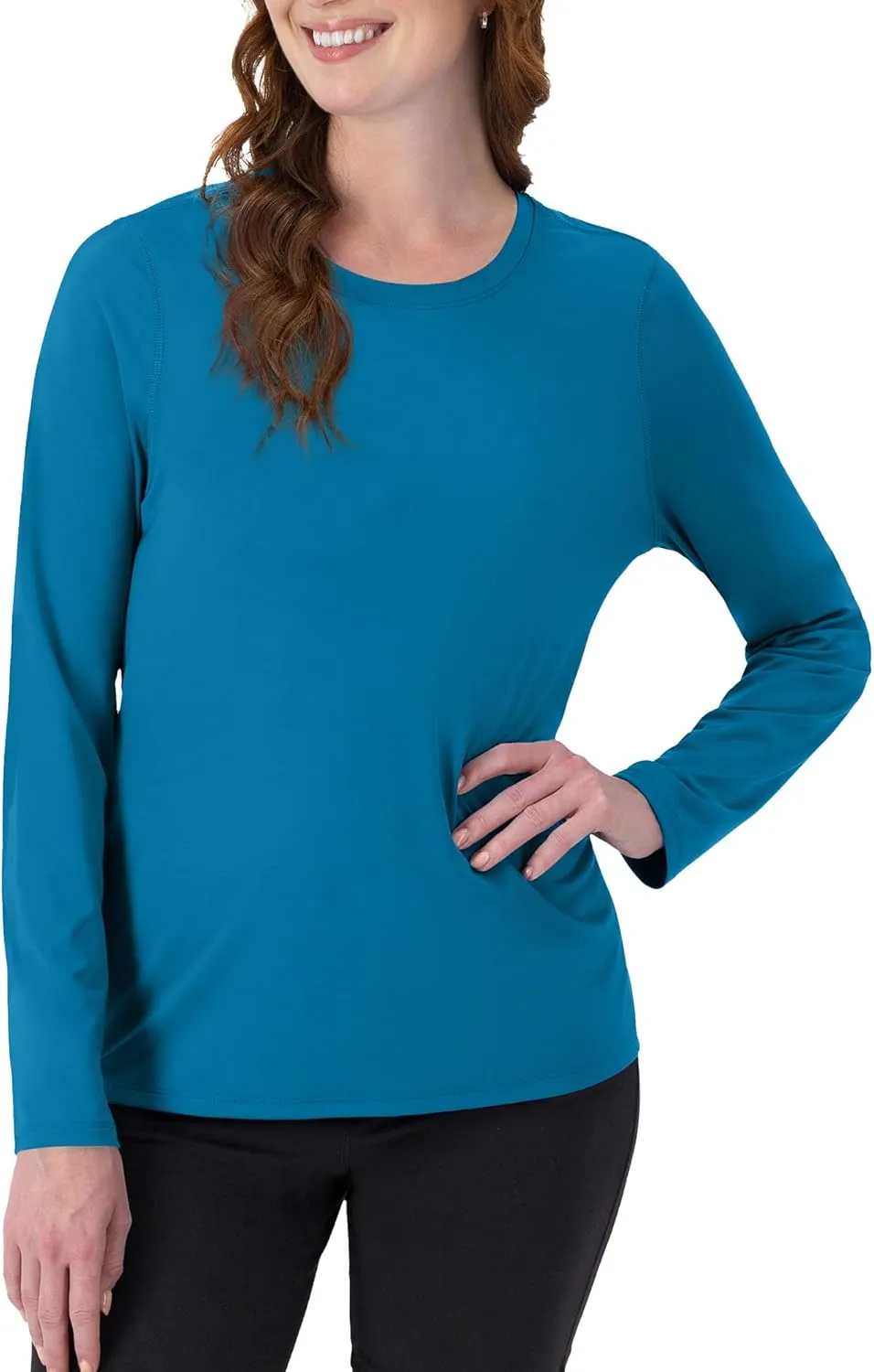 Hanes womens Sport Cool Dri Performance T-shirt, Short Or Long Sleeve