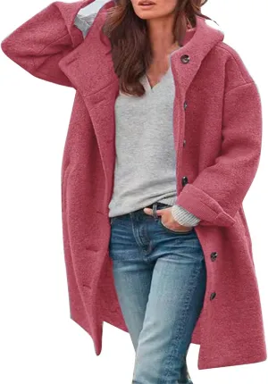 JOFOW trench coat women wool coats for women long coat women womens dress coat