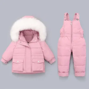 Kelly Hooded 2-Piece Snowsuit Set