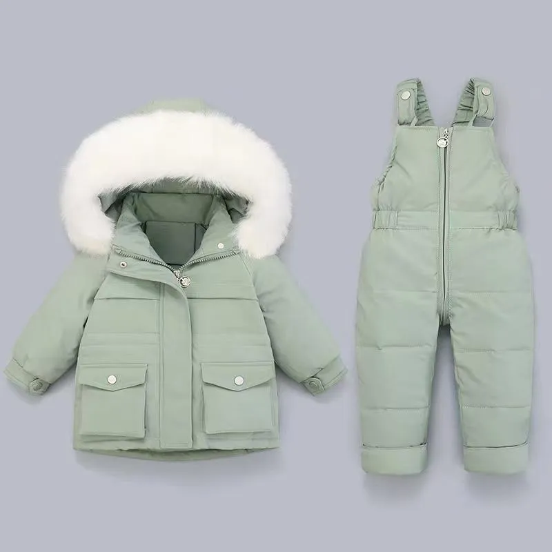 Kelly Hooded 2-Piece Snowsuit Set