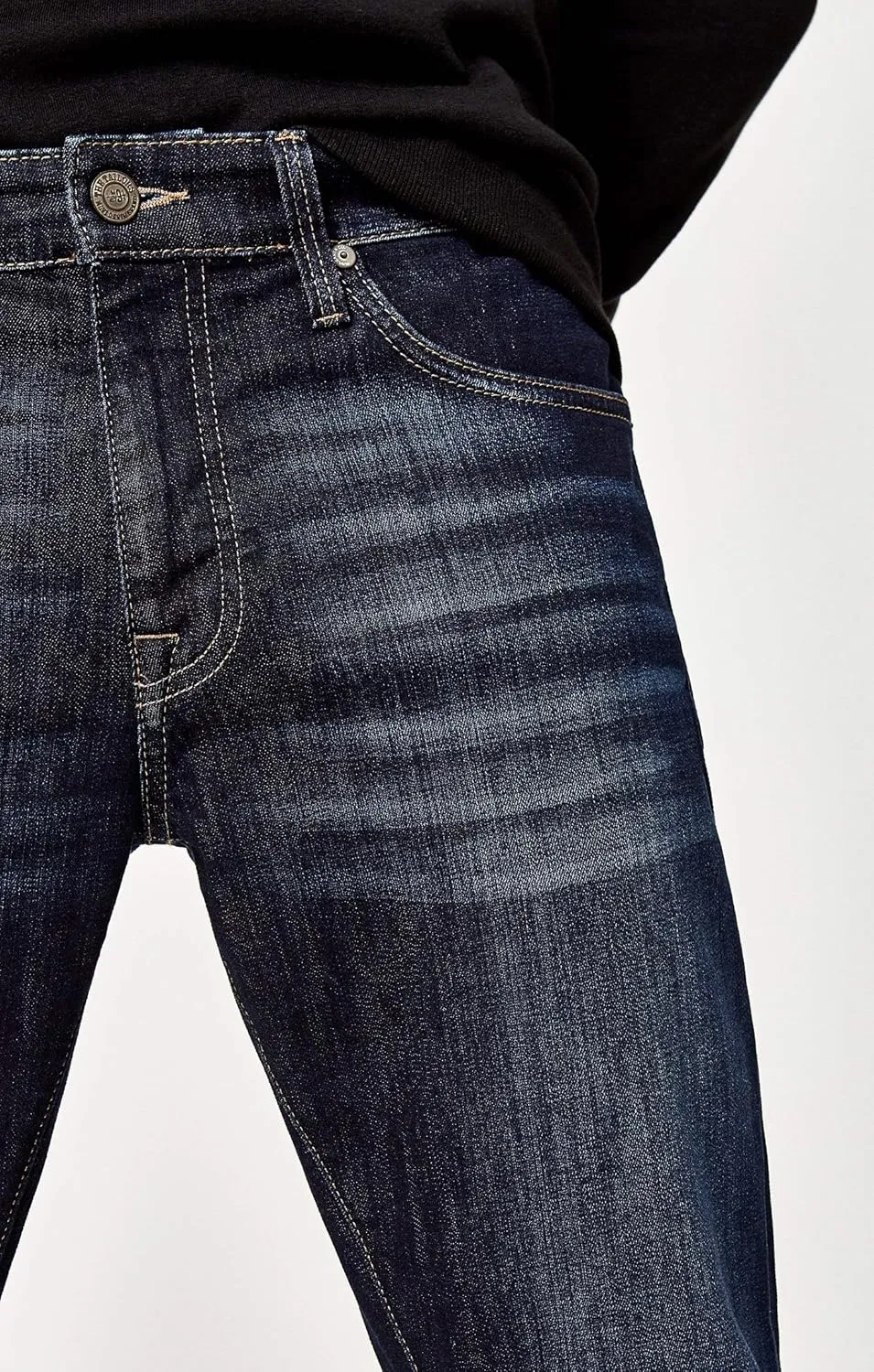 Mavi Men's Zach Regular Rise Straight Leg Jeans