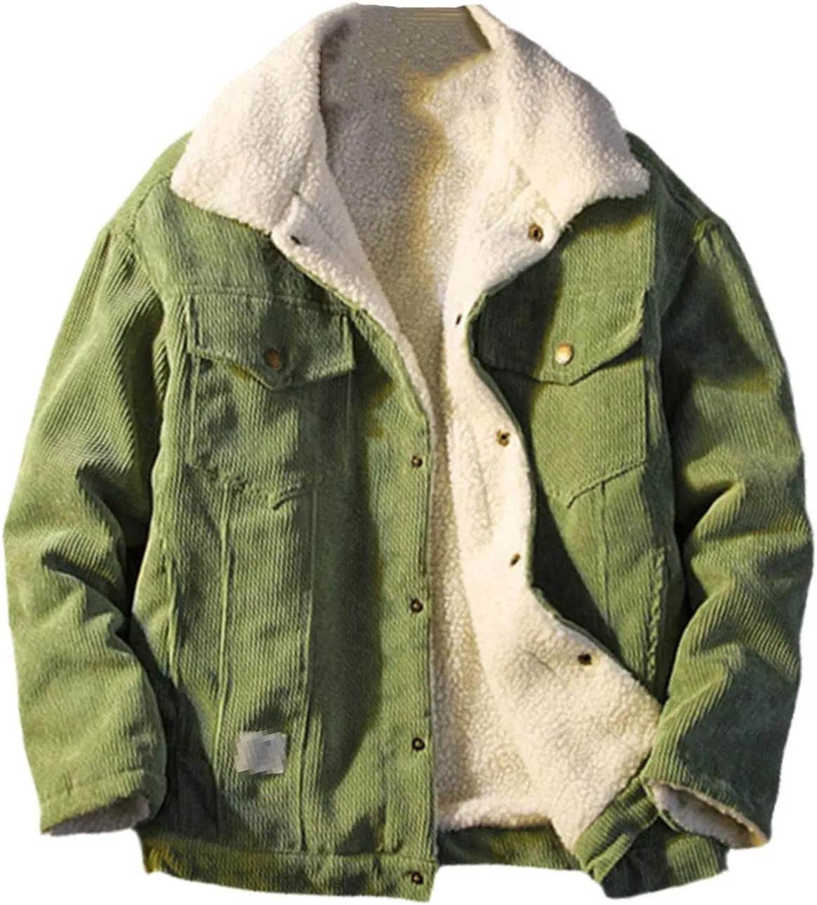 Men's Jackets And Coats Fashion Warm Corduroy Thick Coats Winter Men's Down Jackets Men's Cotton Coats