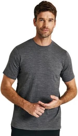 METARINO Mens Merino Wool T-Shirt Short Sleeve Athletic Tees Lightweight Base Layer Undershirt for Running,Workout