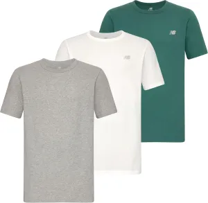 New Balance Men's Cotton Performance Crew Neck Undershirts (3 Pack)