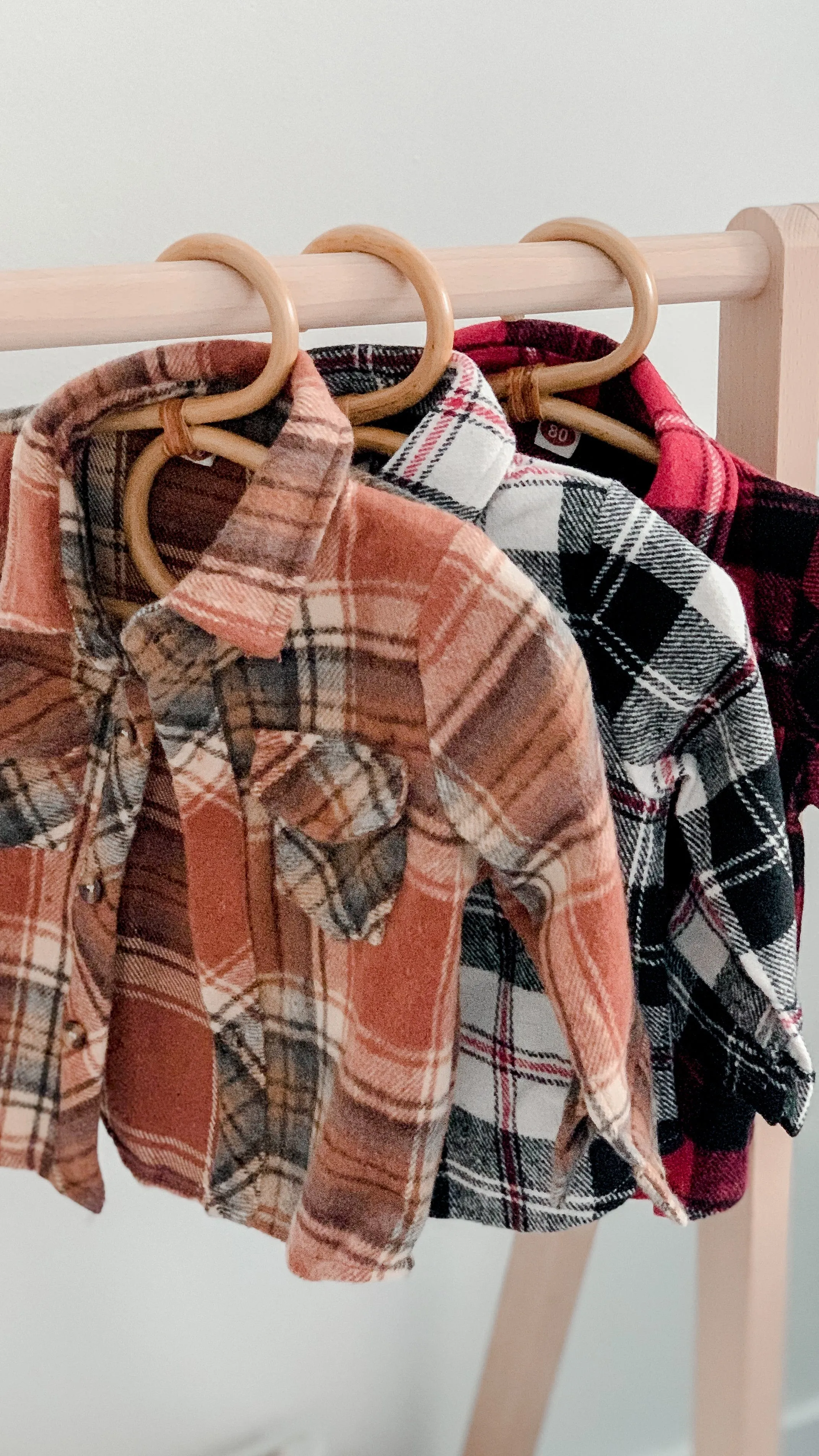 Plaid Shirt Shacket - Brown