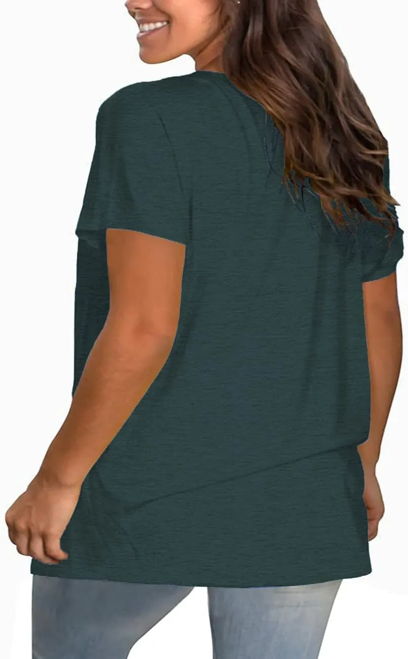 Plus Size Be Kind Shirts Womens Graphic Tees Tshirt Short Sleeve Summer Tunic Tops