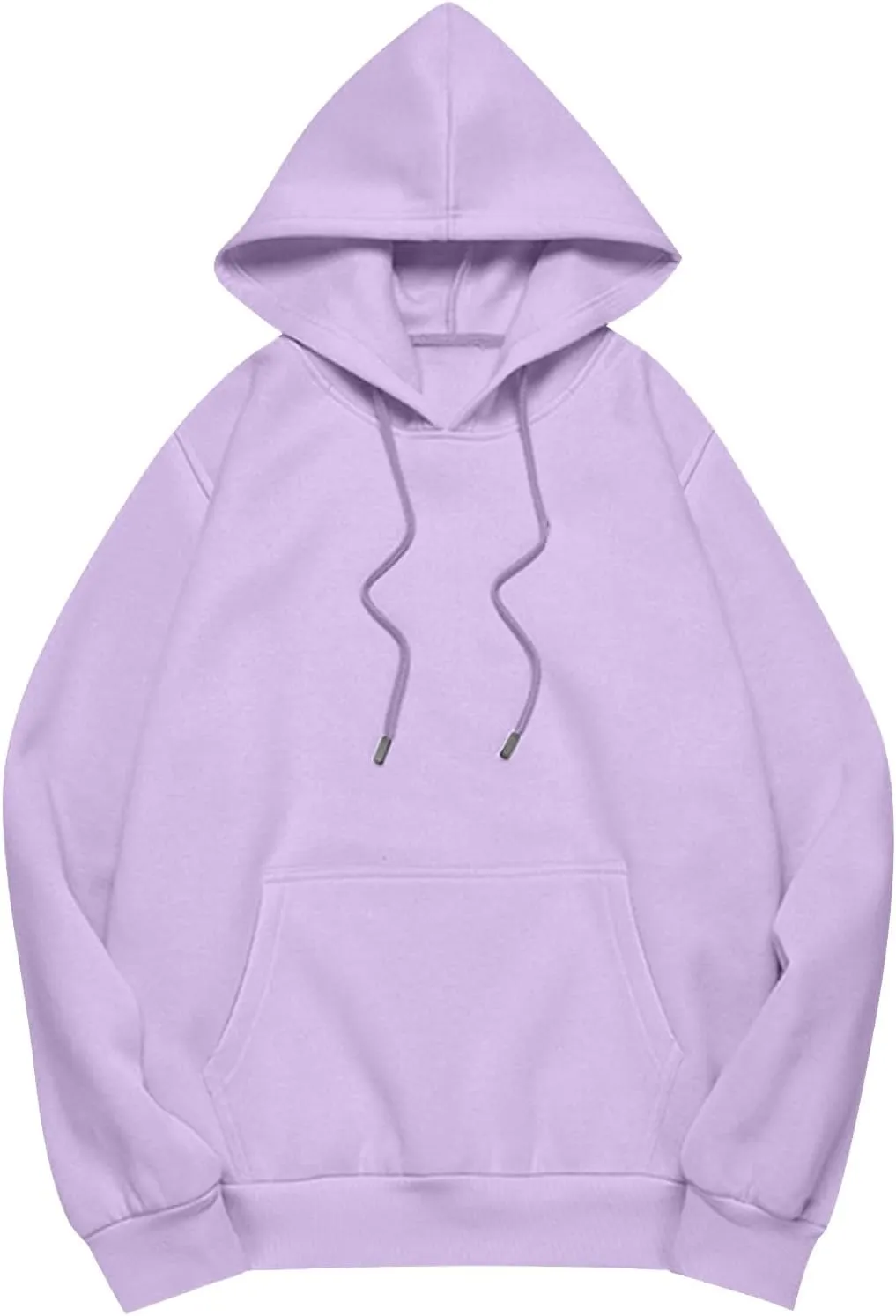 Plus Size Hoodie for Women Drop Shoulder Fleece Oversized Sweatshirts Baggy Pullover Tops Warm Winter Coat w/Pockets