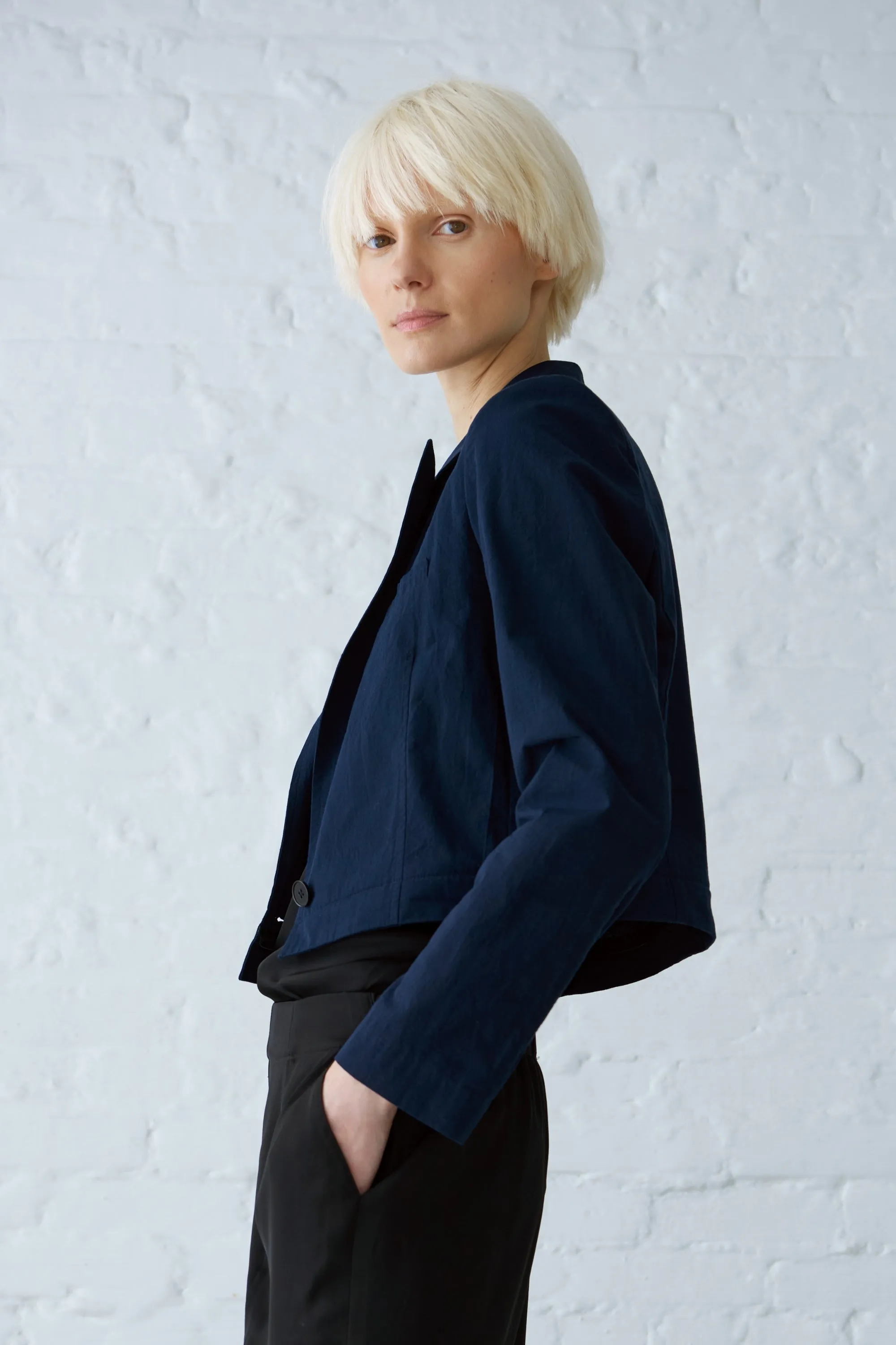 TAMARA CONVERTIBLE BLAZER- NAVY