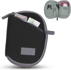 USA GEAR Compact Camera Case Point and Shoot - Flexible Neoprene, Belt Loop, and Scratch Resistant Interior - Compatible with Sony Cyber-Shot, Canon Powershot, Nikon Coolpix, Panasonic Lumix, and more