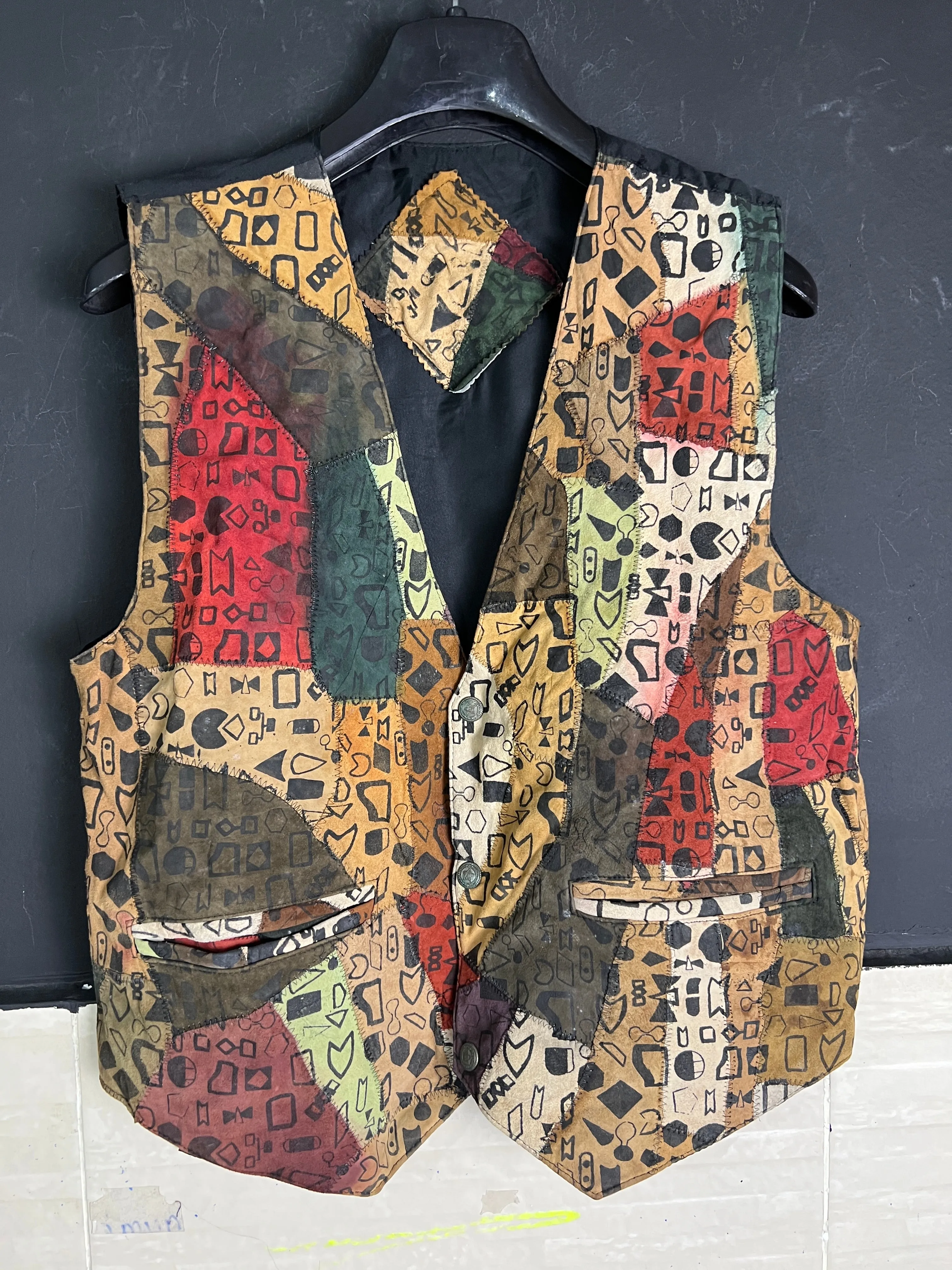 Vintage Patchwork Vest