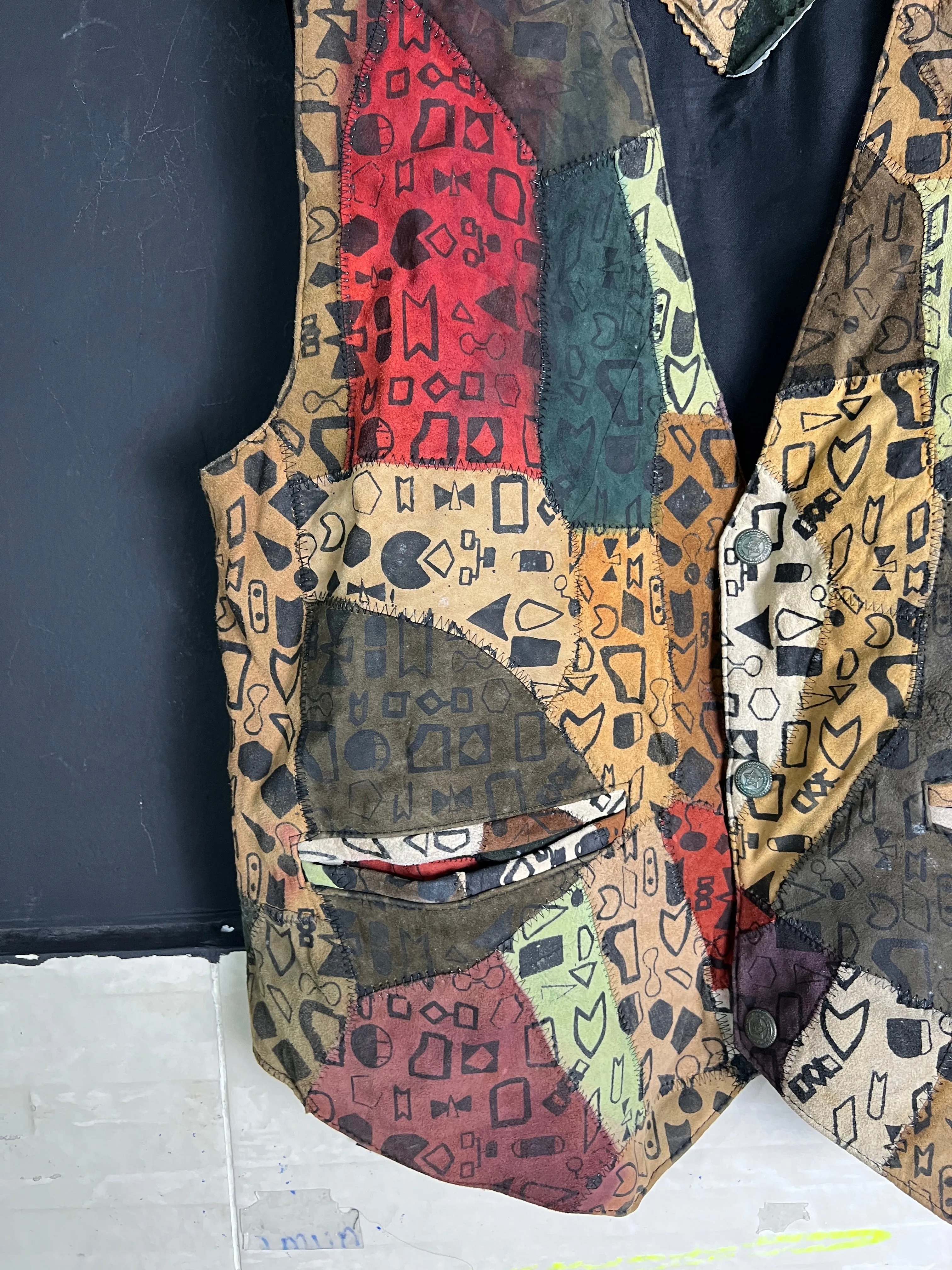 Vintage Patchwork Vest