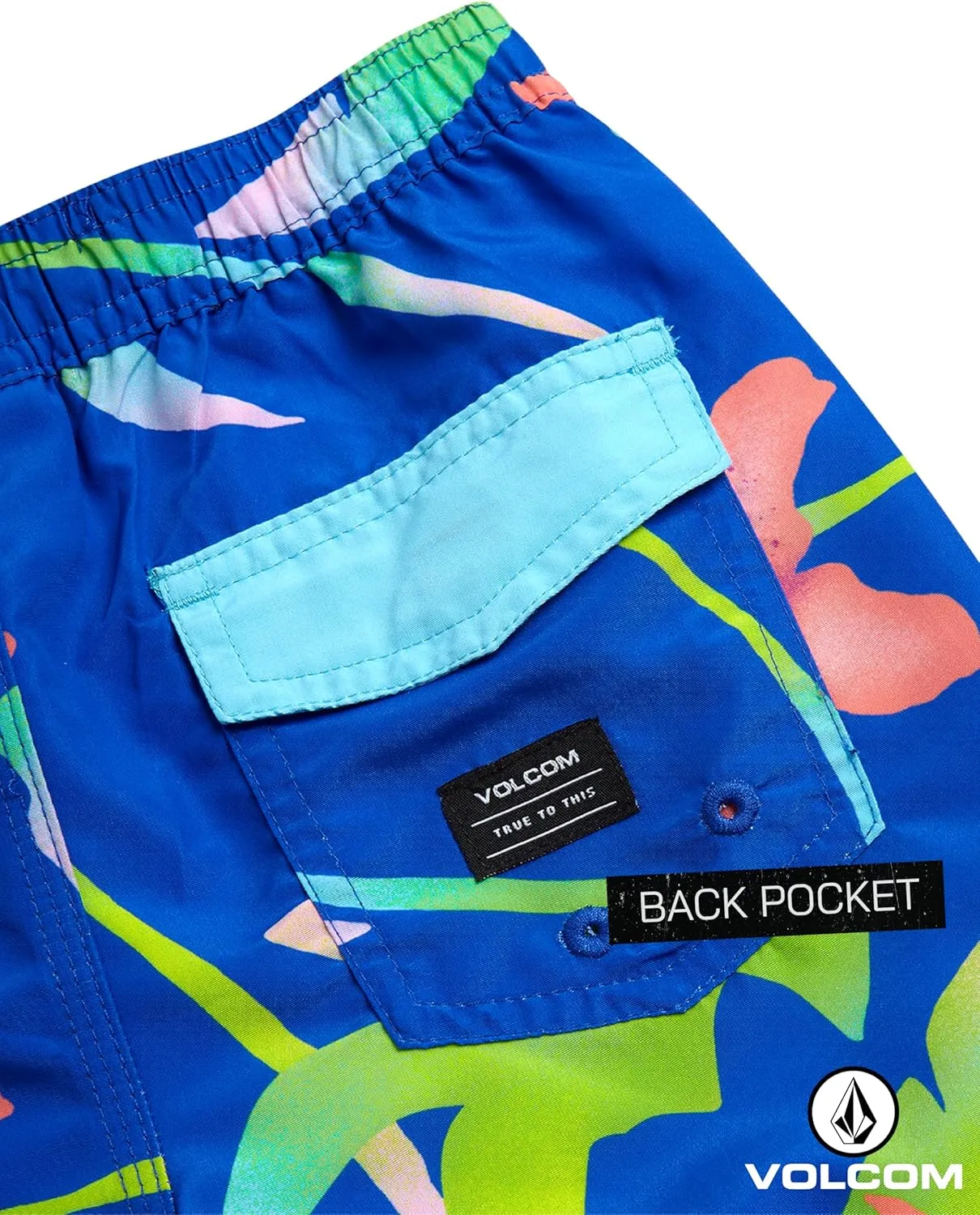 Volcom Baby Boys Swim Set - 2 Piece Long Sleeve Swim Shirt Graphic Tees & Board Shorts, Infant Toddler Little Boys Swimsuit