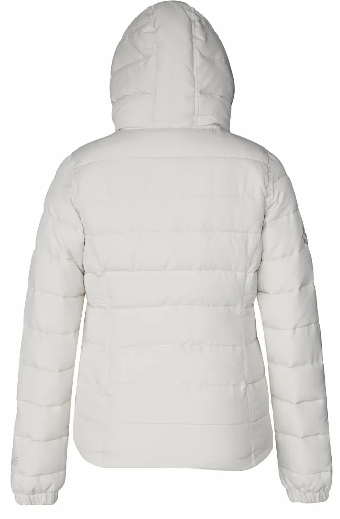 Women's Hooded Faux Fur Lined Comfy Puffer Jacket