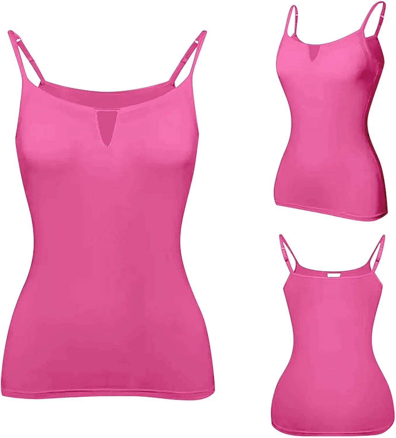 Womens Summer Tank Tops Front Eyelet Camisoles Top Going Out Teen Girls Y2k Workout Cami