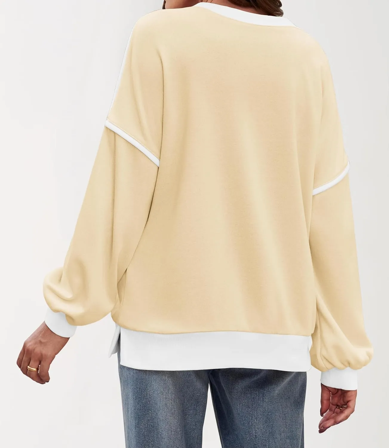 Zeagoo Women Loose Sweatshirts Pullover Tops Long Sleeve Shirt Casual Fall Outfits Y2K Clothes 2024